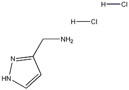 (1H-PYRAZOL-3-YL)METHANAMINE DIHYDROCHLORIDE Struktur