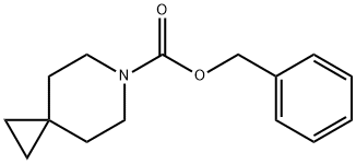 6-Azaspiro[2.5]octane-6-carboxylic acid, phenylmethyl ester Struktur