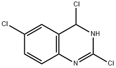 2,4,6-Trichloro-3,4-dihydroquinazoline Struktur