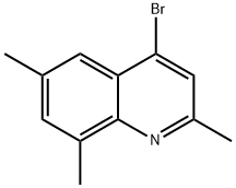 4-BROMO-2,6,8-TRIMETHYLQUINOLINE Struktur