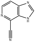 1H-imidazo[4,5-c]pyridine-4-carbonitrile Struktur