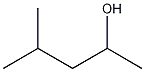 4-Methyl-2-pentanol Struktur