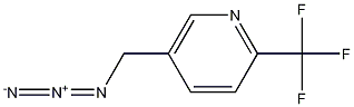 5-(azidomethyl)-2-(trifluoromethyl)pyridine Struktur