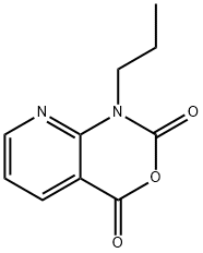 1-propyl-1H-pyrido[2,3-d][1,3]oxazine-2,4-dione Struktur