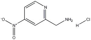 (4-Nitro-pyridin-2-yl)-methylamine hydrochloride Struktur