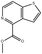 Methyl 4,5-Dihydrothieno[3,2-c]Pyridine-4-Carboxylate Struktur