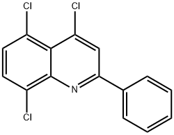 4,5,8-Trichloro-2-phenylquinoline Struktur