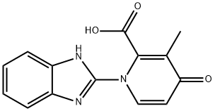 1-(1H-benzo[d]imidazol-2-yl)-3-methyl-4-oxo-1,4-dihydropyridine-2-carboxylic acid