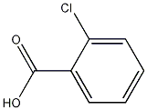 o-Chlorobenzoic acid Struktur