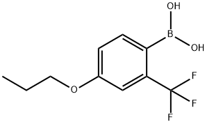 4-Propoxy-2-(trifluoromethyl)phenylboronic acid|4-PROPOXY-2-(TRIFLUOROMETHYL)PHENYLBORONIC ACID