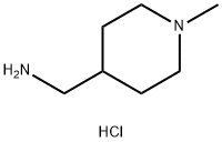 1-Methyl-4-piperidinemethanamine dihydrochloride Struktur