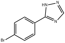 3-(4-Bromophenyl)-4H-1,2,4-triazole Structure