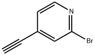 2-bromo-4-ethynylpyridine Struktur