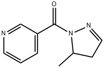 (5-METHYL-4,5-DIHYDRO-1H-PYRAZOL-1-YL)(PYRIDIN-3-YL)METHANONE Struktur