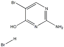 2-amino-5-bromopyrimidin-4-ol hydrobromide Struktur