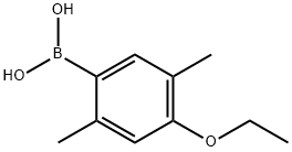 2,5-Dimethyl-4-ethoxyphenylboronic acid Struktur