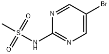 N-(5-Bromopyrimidin-2-yl)methanesulfonamide Struktur