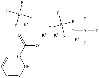 potassium (6-carboxypyridin-3-yl)trifluoroborate Struktur