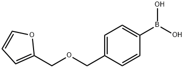 4-[(furan-2-ylmethoxy)methyl]phenylboronic acid Struktur