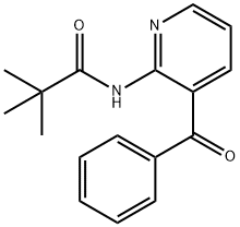 2-Pivaloylamino-3-benzoylpyridine Struktur