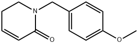 1-(4-methoxybenzyl)-5,6-dihydropyridin-2(1H)-one Struktur