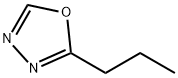 2-propyl-1,3,4-oxadiazole Struktur