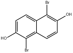 1,5-Dibromonaphthalene-2,6-diol