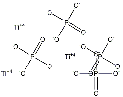 Phosphoric acid, titanium salt Struktur