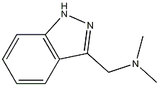 N,N-Dimethyl-1H-indazole-3-methanamine Struktur