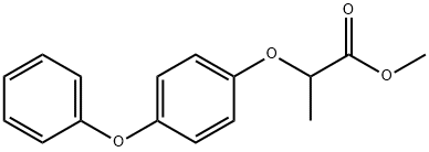 Propanoic acid, 2-(4-phenoxyphenoxy)-, methyl ester Struktur