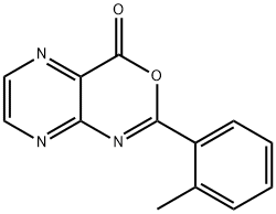 2-(2-Methylphenyl)-4H-pyrazino[2,3-d][1,3]oxazin-4-one Struktur