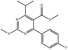 Methyl 4-(4-Fluorophenyl)-6-isopropyl-2-(methylthio)pyrimidine-5-carboxylate