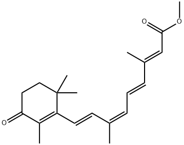 4-酮-9-CIS維甲酸甲酯, 163955-59-7, 結(jié)構(gòu)式