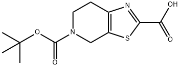 5-(TERT-ブチルトキシカルボニル)-4,5,6,7-テトラヒドロチアゾロ[5,4-C]ピリジン-2-カルボン酸 price.