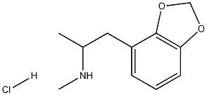 2,3-Methylenedioxy Methamphetamine Hydrochloride Struktur