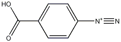 4-CARBOXYBENZENEDIAZONIUM Struktur