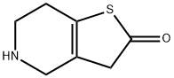 4,5,6,7-Tetrahydrothieno[3,2-c]pyridin-2(3H)-one Structure