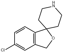 5-chloro-3H-spiro[isobenzofuran-1,4'-piperidine] Struktur