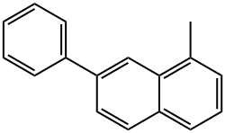 1-Methyl-7-phenylnaphthalene Struktur