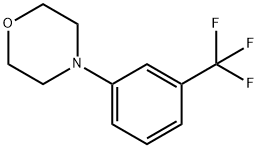 4-(3-(trifluoromethyl)phenyl)morpholine Struktur