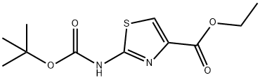 ethyl 2-(tert-butoxycarbonylamino)thiazole-4-carboxylate