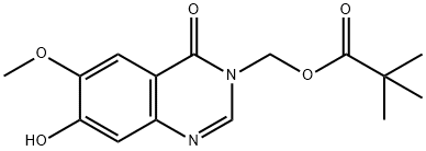 7-Hydroxy-6-methoxy-3-[(pivaloyloxy)methyl]-3,4-dihydroquinazolin-4-one