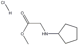 methyl 2-(cyclopentylamino)acetate hydrochloride