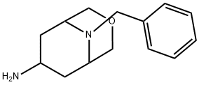 9-benzyl-3-oxa-9-azabicyclo[3.3.1]nonan-7-amine Struktur