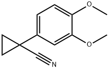 1-(3,4-dimethoxyphenyl)cyclopropanecarbonitrile