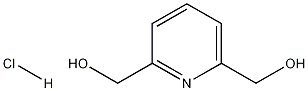 2,6-Pyridinedimethanol hydrochloride Struktur