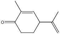 2-Methyl-4-(1 -methylethenyl)-2-cyclohexene-1 -one Struktur