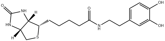 N-Biotinyl Dopamine Struktur