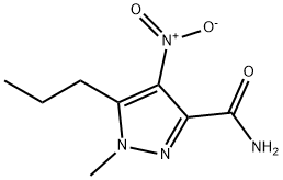 1-Methyl-4-nitro-5-propyl-1H-pyrazole-3-carboxamide