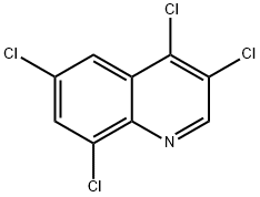 3,4,6,8-Tetrachloroquinoline Struktur